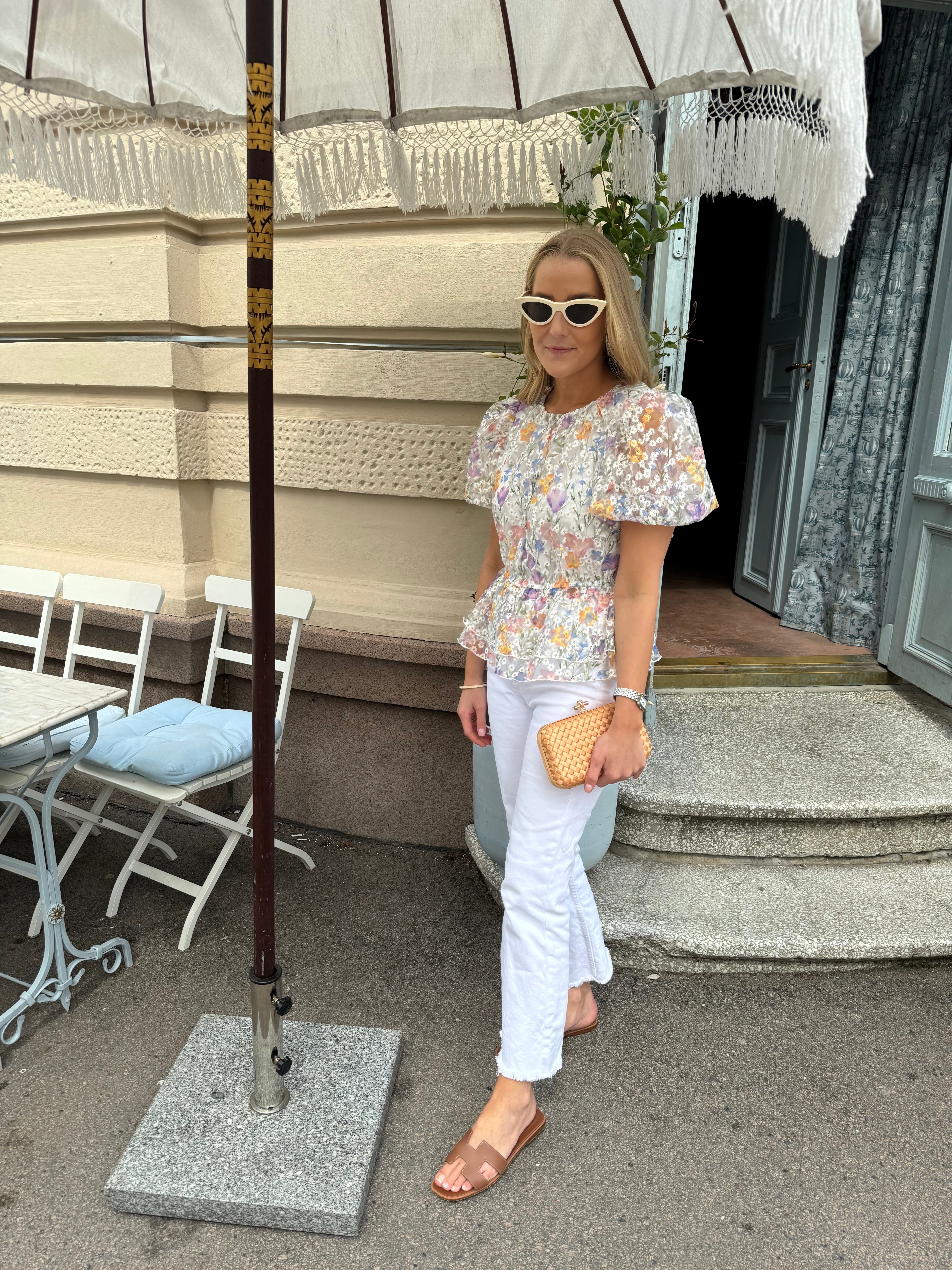 YASLEANNA Top - Star White